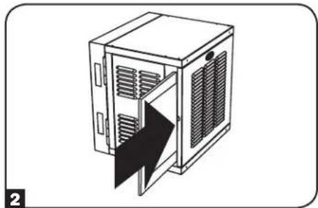 Tripp Lite SmartRack SRWX12USNEMA - Nettoyage et remplacement des filtres à air - 2