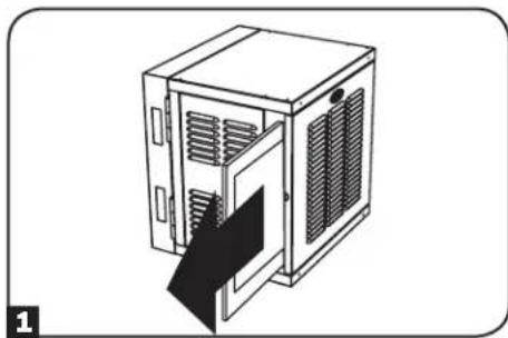Tripp Lite SmartRack SRWX12USNEMA - Cleaning/Replacing Air Filters - 1