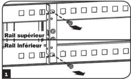 Tripp Lite SmartRack SRWX12USNEMA - Autre possibilité de montage : rail de fixation avec troughs taraudés - 1