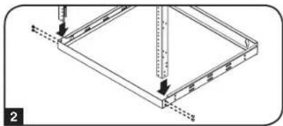 Tripp Lite SmartRack SRWO8U22DP - Configuración 22U - 2
