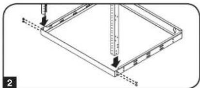 Tripp Lite SmartRack SRWO8U22DP - 22U Configuration - 2
