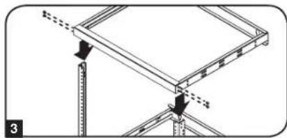 Tripp Lite SmartRack SRWO8U22DP - Configuración 22U - 3