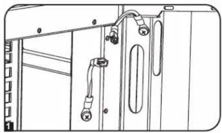 Tripp Lite SmartRack SRX47UBDPEXP - Inversion de la porte avant - 1