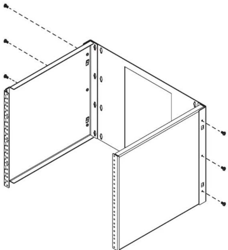 Tripp Lite SmartRack SRWO12UBRKTSHEL - Assemblage - 3