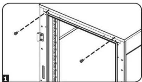 Tripp Lite SmartRack SR42UBEIS - Removing Roof Panel - 1