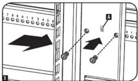 Tripp Lite SmartRack SR45UBDPWD - PerynpoBkMAOHTaXhBIXN Ka6eIbHbIX HappaBriaUoix - 3