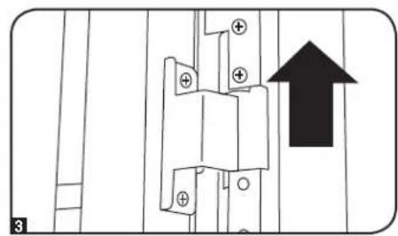 Tripp Lite SmartRack SR45UBDPWD - Invirtiendo la Puerta Frontal - 3