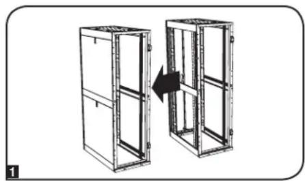 Tripp Lite SmartRack SR45UBDPWD - Combinando [Baying] Estantes - 1