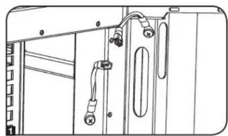 Tripp Lite SmartRack SR45UBDPWD - Invirtiendo la Puerta Frontal - 1
