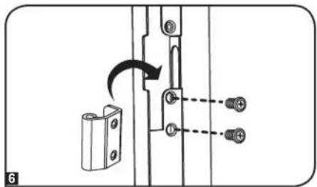 Tripp Lite SmartRack SR45UBDPWD - Reversing Front Door (continued) - 4