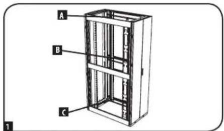 Tripp Lite SmartRack SR45UBDPWD - PerynpoBkMAOHTaXhBIXN Ka6eIbHbIX HappaBriaUoix - 1