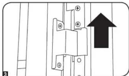 Tripp Lite SmartRack SR45UBDPWD - Inversion de la porte avant - 3