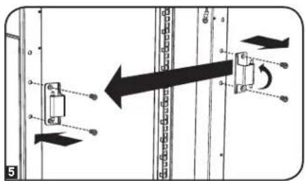 Tripp Lite SmartRack SR45UBDPWD - Reversing Front Door (continued) - 3