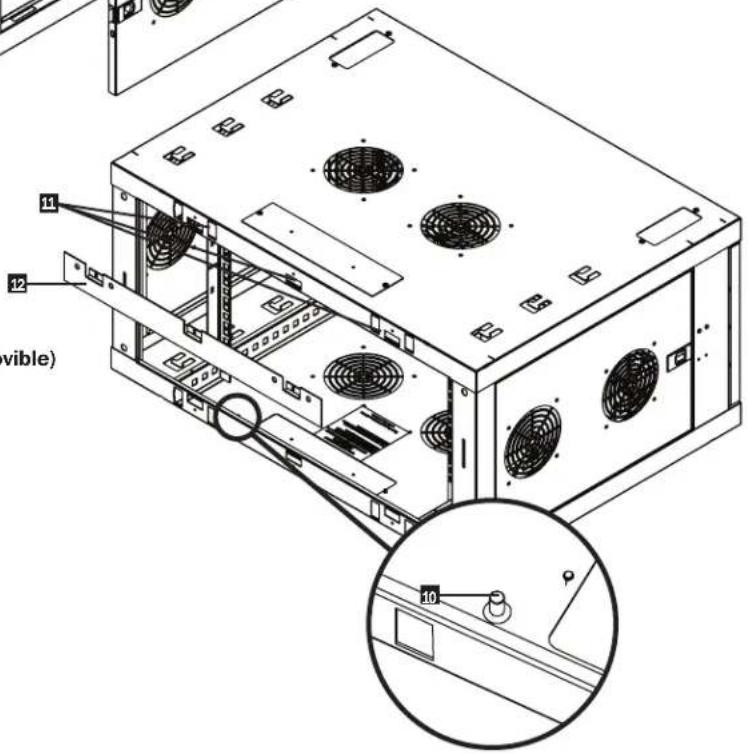Tripp Lite SmartRack SRW6UDPGVRT - Identificación de Características - 2