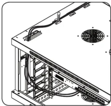 Tripp Lite SmartRack SRW6UDPGVRT - Conducción de Cable - 1