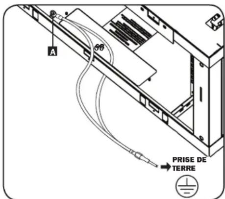 Tripp Lite SmartRack SRW6UDPGVRT - Connexion à la terre - 1