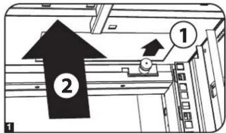 Tripp Lite SmartRack SR42UWSP1 - Enlèvement du panneau supérieur - 1
