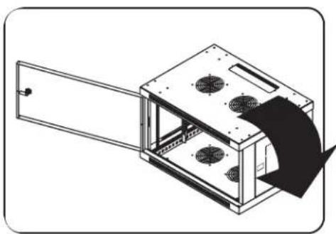 Tripp Lite SmartRack SRW6UW - Invirtiendo el Gabinete - 1