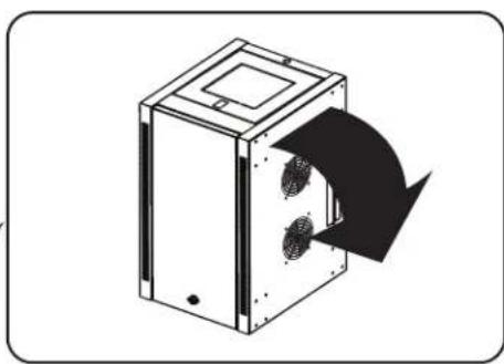 Tripp Lite SmartRack SRW9UG - Reversing the Enclosure - 2