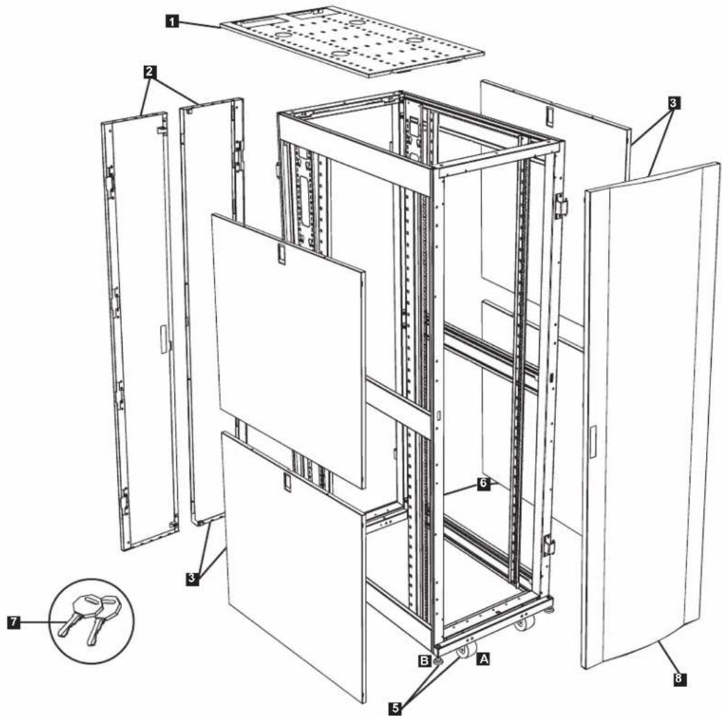 Tripp Lite SmartRack SRX42UBDPEXP - Identificacion de Caracteristicas - 1