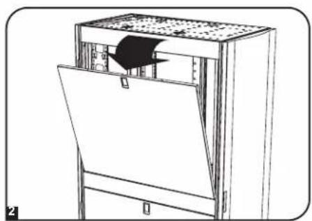 Tripp Lite SmartRack SRX42UBDPEXP - Adding or Removing Side Panels Removing Side Panel - 2