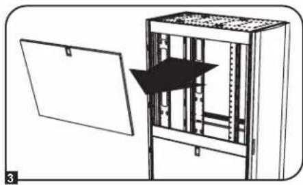 Tripp Lite SmartRack SRX42UBDPEXP - Adding or Removing Side Panels (continued) - 1