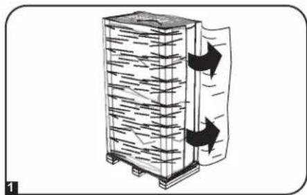 Tripp Lite SmartRack SR45UBEXPNDNR3 - Desempaque - 1