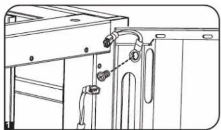 Tripp Lite SmartRack SR45UBEXPNDNR3 - Invirtiendo la Puerta Frontal - 4