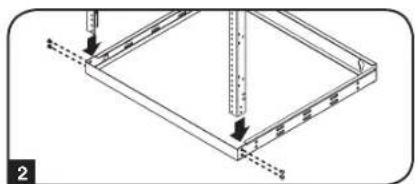 Tripp Lite SmartRack SRWO8U22MD - Configuration 8U - 12