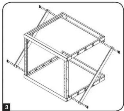 Tripp Lite SmartRack SRWO8U22MD - Configuración 8U - 3