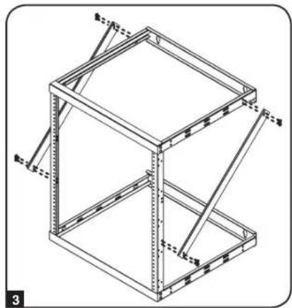 Tripp Lite SmartRack SRWO8U22MD - Configuration 8U - 8