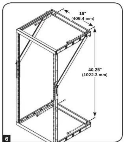 Tripp Lite SmartRack SRWO8U22MD - Configuration 8U - 15