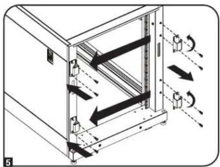Tripp Lite SmartRack SR14UBDP - Reversing Front and Rear Doors (continued) - 3