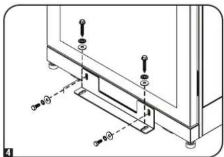 Tripp Lite SmartRack SR14UBDP - Leveling - 4