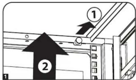 Tripp Lite SmartRack SR14UBDP - Removiendo el Panel Superior - 1