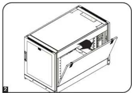 Tripp Lite SmartRack SR14UBDP - Mise en place - 14