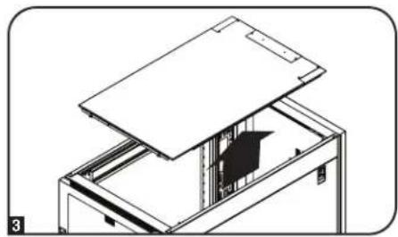 Tripp Lite SmartRack SR14UBDP - Adding or Removing Side Panels Removing Side Panel - 3