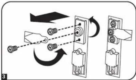 Tripp Lite SmartRack SR42UBDP48 - Inversion de la porte avant (suite) - 1