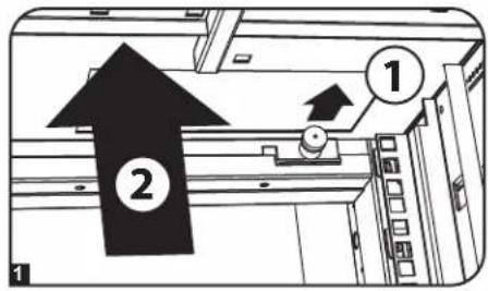 Tripp Lite SmartRack SR42UBDP48 - Removiendo el Panel Superior - 1