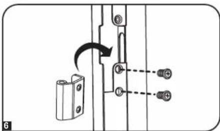 Tripp Lite SmartRack SR42UBDP48 - Inversion de la porte avant (suite) - 4
