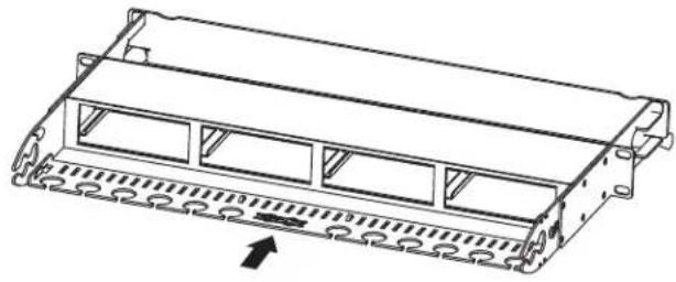 Tripp Lite N4842M246M12 - Installing the Cable Management Bracket: - 2