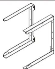 Tripp Lite SmartRack SRWO12US2 - Liste des pièces - 1