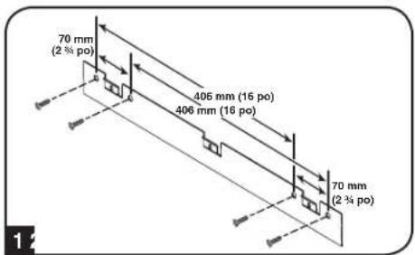 Tripp Lite SmartRack SRW9UDPVRT - Fixation murale de la baie - 1