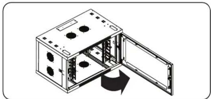 Tripp Lite SmartRack SRW9UDPVRT - 5.3ПepebopaunBaHneшkaфa - 2
