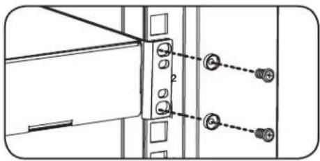 Tripp Lite SmartRack SRW9UDPVRT - Installation pour montage en bâti horizontal - 1