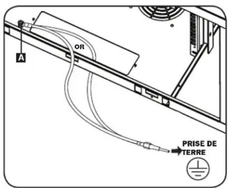 Tripp Lite SmartRack SRW9UDPVRT - Mise à la terre - 1