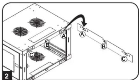 Tripp Lite SmartRack SRW12UG - Nopradk HacteHHoro MOHTaJa KaΦa - 2