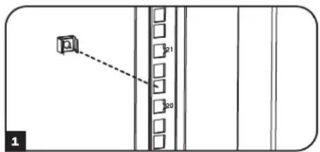Tripp Lite SmartRack SR24UB - To Remove Cage Nuts, Reverse Steps 1-3 - 1
