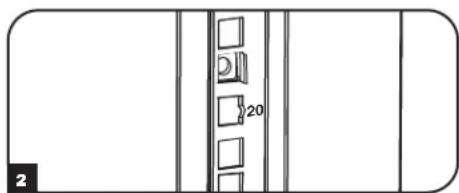 Tripp Lite SmartRack SR24UB - Pour retirer les écrous à cage, inversez les étapes 1A3 - 2