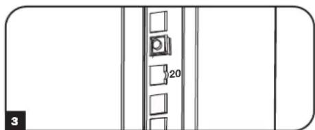 Tripp Lite SmartRack SR24UB - Pour retirer les écrous à cage, inversez les étapes 1A3 - 3